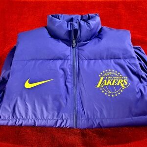 Nike NBA Los Angeles Lakers City Edition Puffer Vest - Men's S